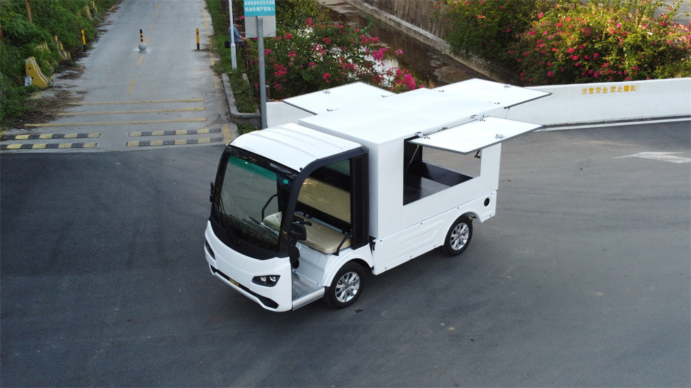 新款2座3開(kāi)門(mén)貨廂自卸電動(dòng)小貨車(chē)