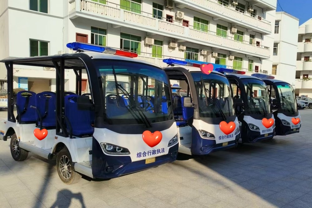 8座純電版綜合行政執法車(chē)